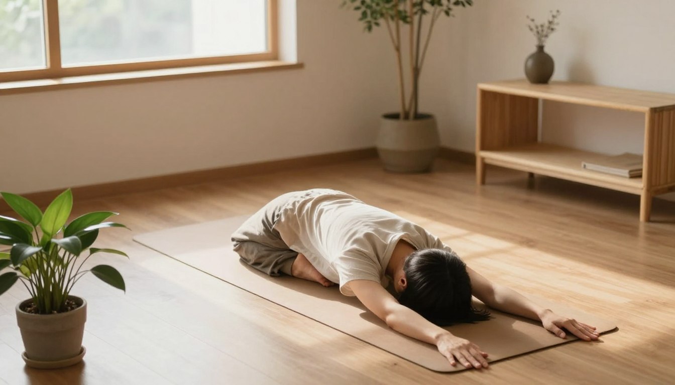 Minimalist health and wellness routines
